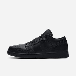 Pantofi Casual Nike Air Jordan 1 Low Barbati Negrii | HRAO-92361